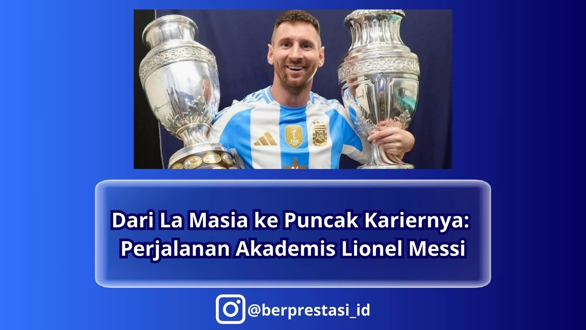 Dari La Masia ke Puncak Kariernya: Perjalanan Akademis Lionel Messi