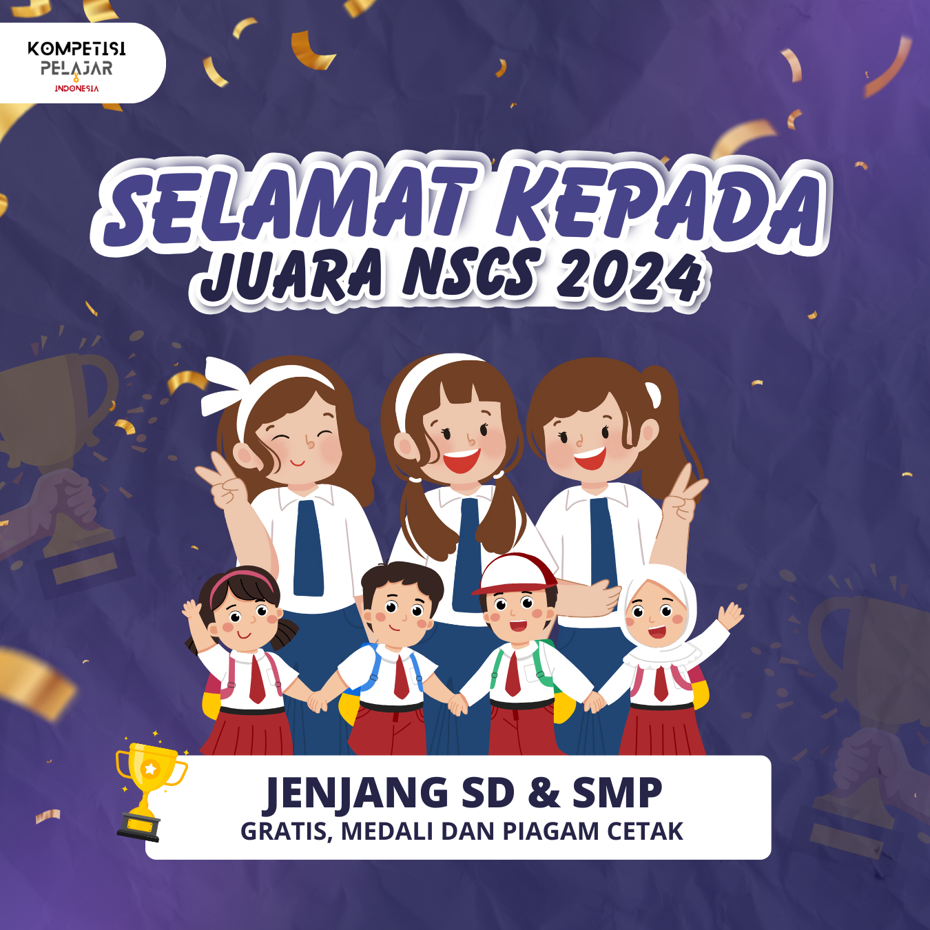 Pengumuman National Sains Competition for Student, Ini Daftar Pemenang NSCS 2024